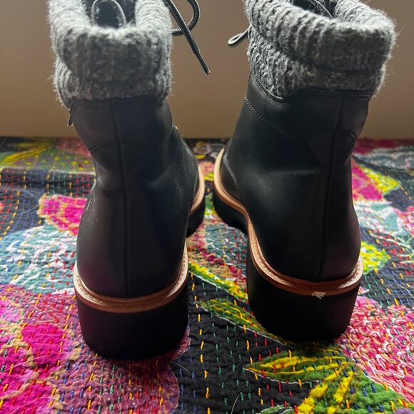 Chunky Black Mia Boots - Size 7, Never Worn - Picture 3 of 7